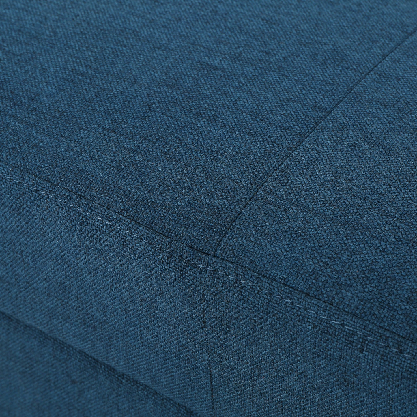 1st Choice Modern Storage Bedroom Living Room Ottoman in Navy Blue