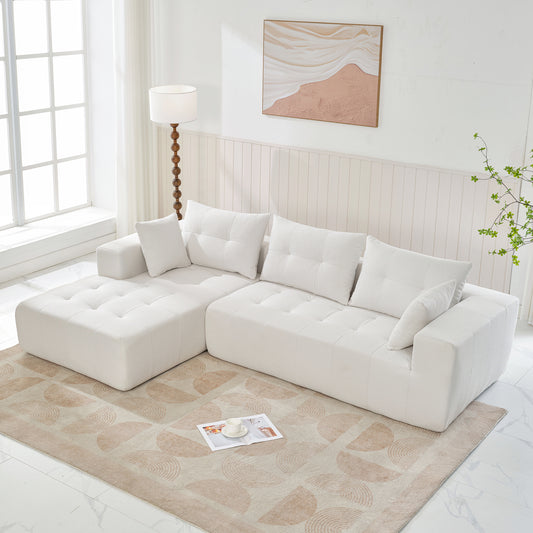 1st Choice Modern Modular Sectional Living Room Upholstered Sofa Set