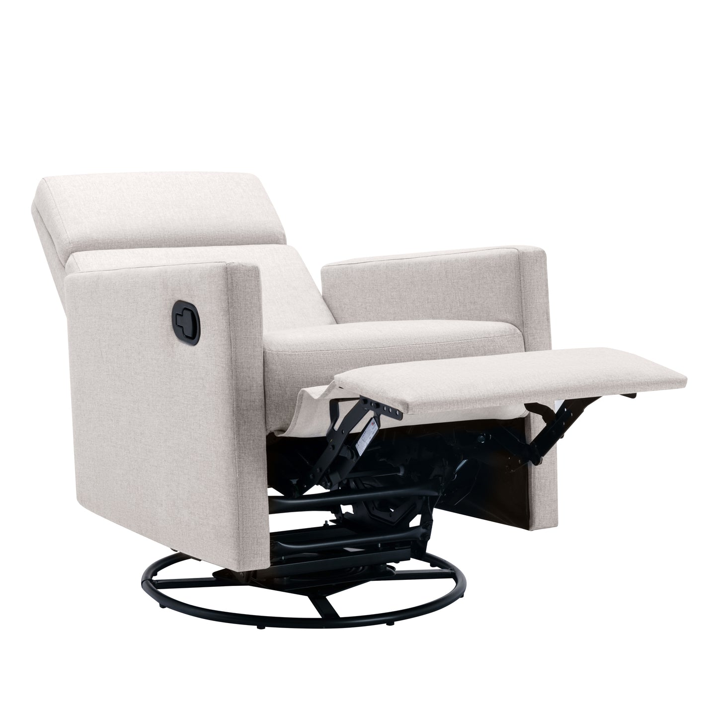 1st Choice Rocker Nursery Chair Plush Seating Glider Swivel Recliner