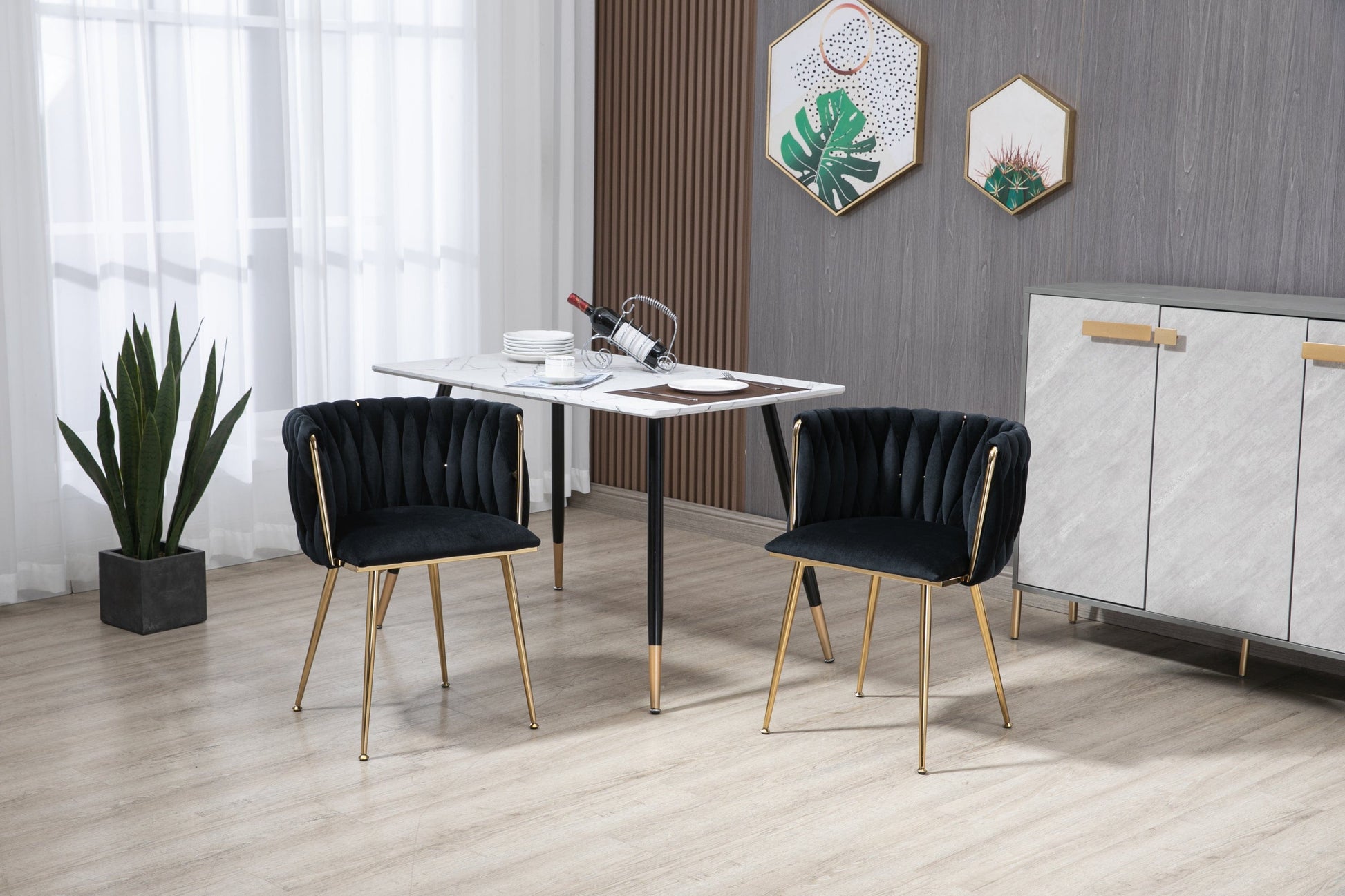 1st Choice Furniture Direct 1st Choice COOLMORE Leisure Dining Chairs Accent Chair  - Set of 2