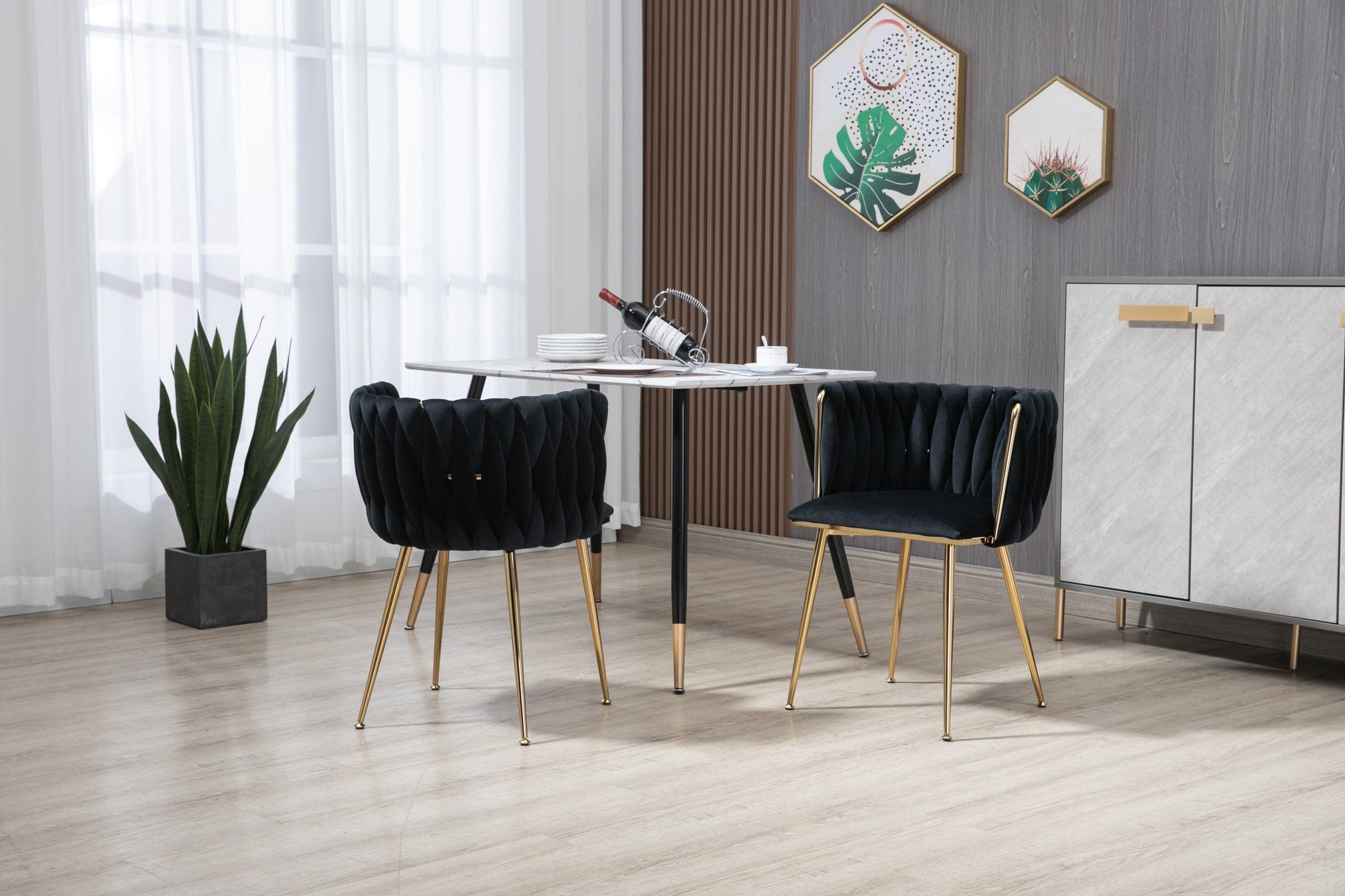 1st Choice Furniture Direct 1st Choice COOLMORE Leisure Dining Chairs Accent Chair  - Set of 2