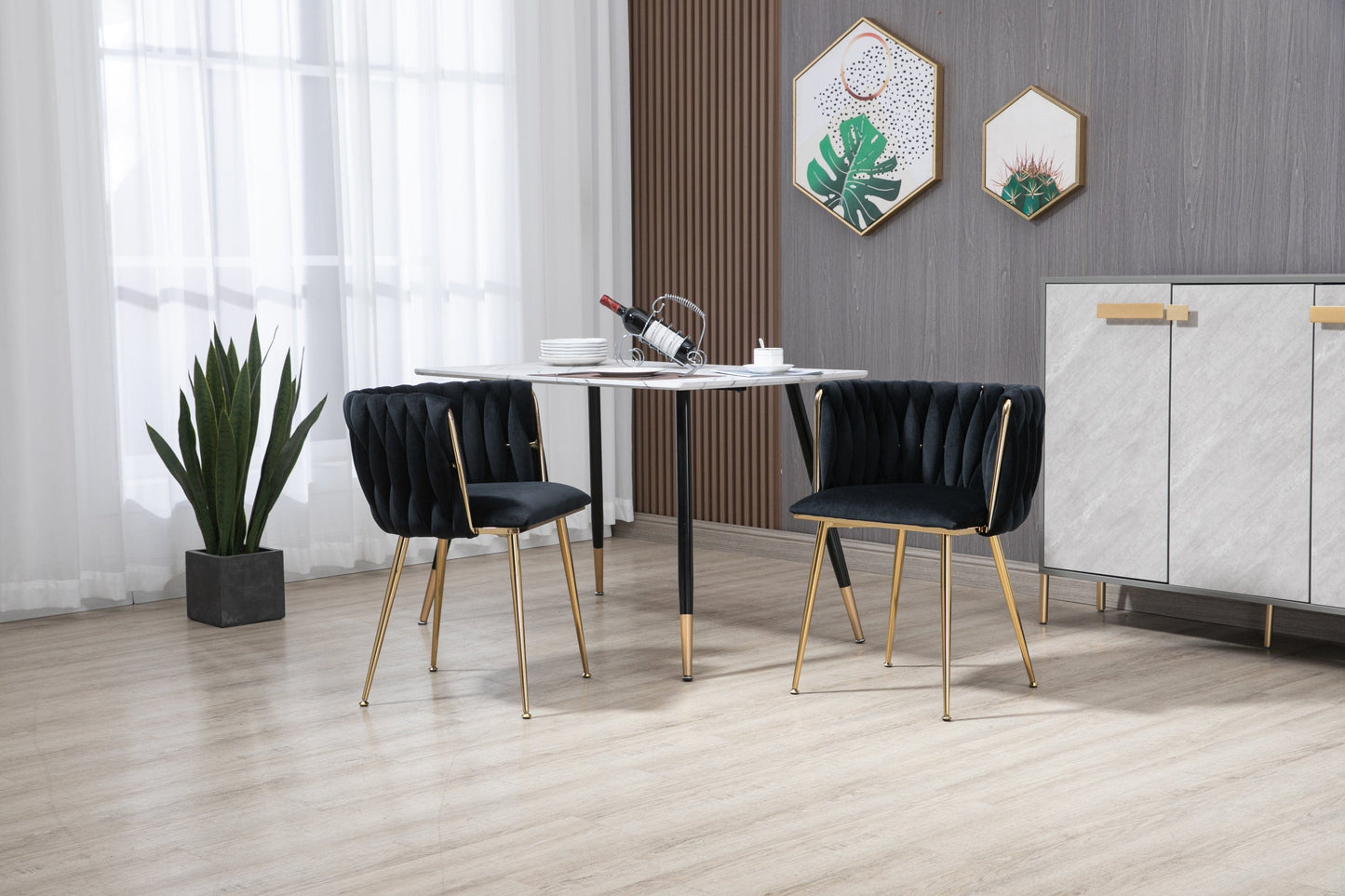 1st Choice Furniture Direct 1st Choice COOLMORE Leisure Dining Chairs Accent Chair  - Set of 2