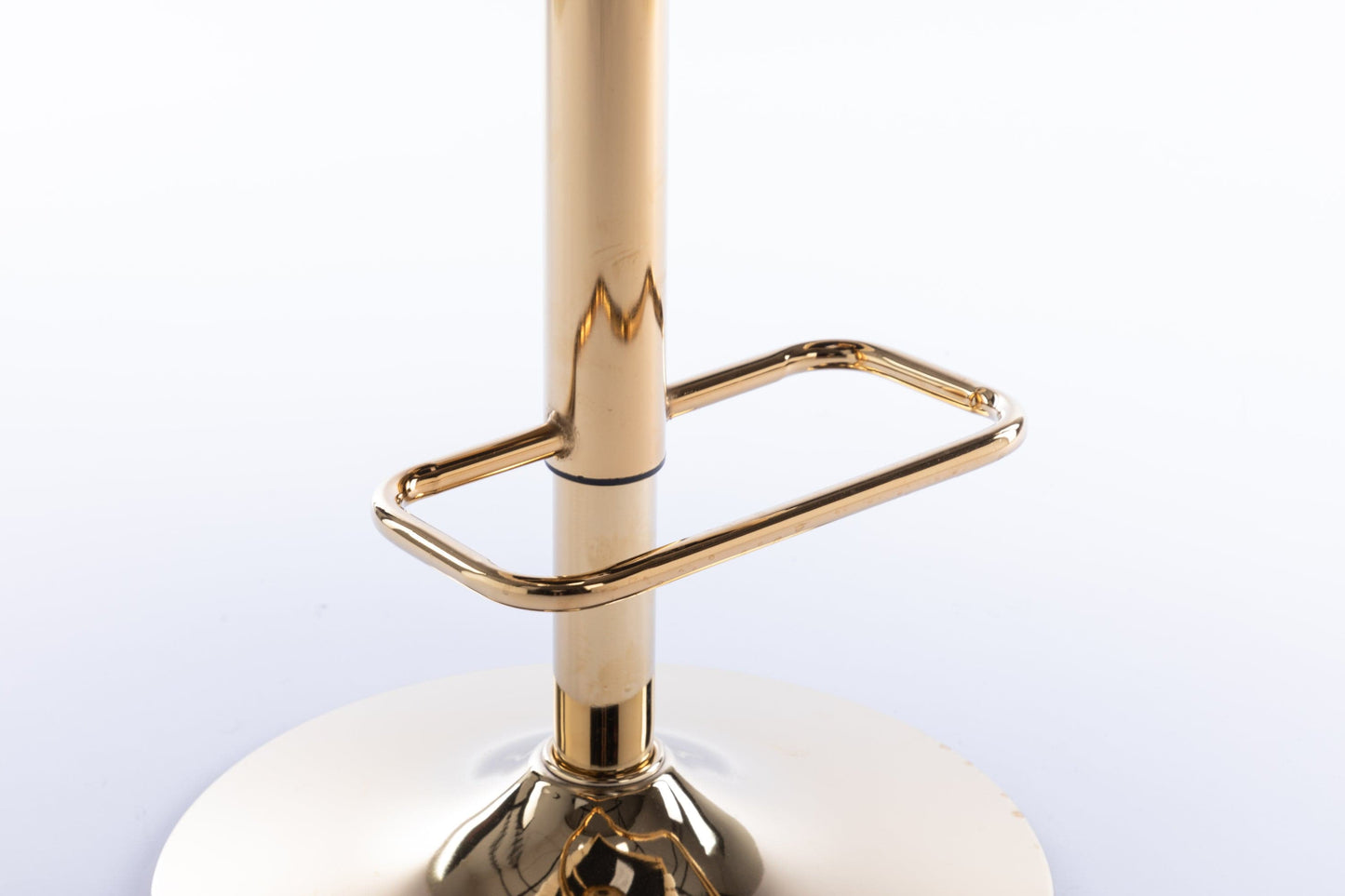 1st Choice Furniture Direct 1st Choice Versatile Chrome and Velvet Swivel Bar Stools - Set of 2