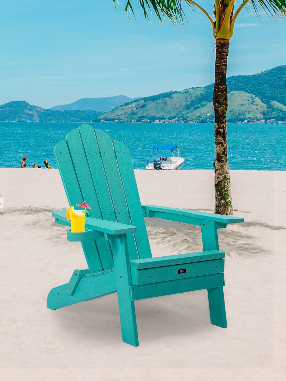 Adirondack chair with discount pull out footrest