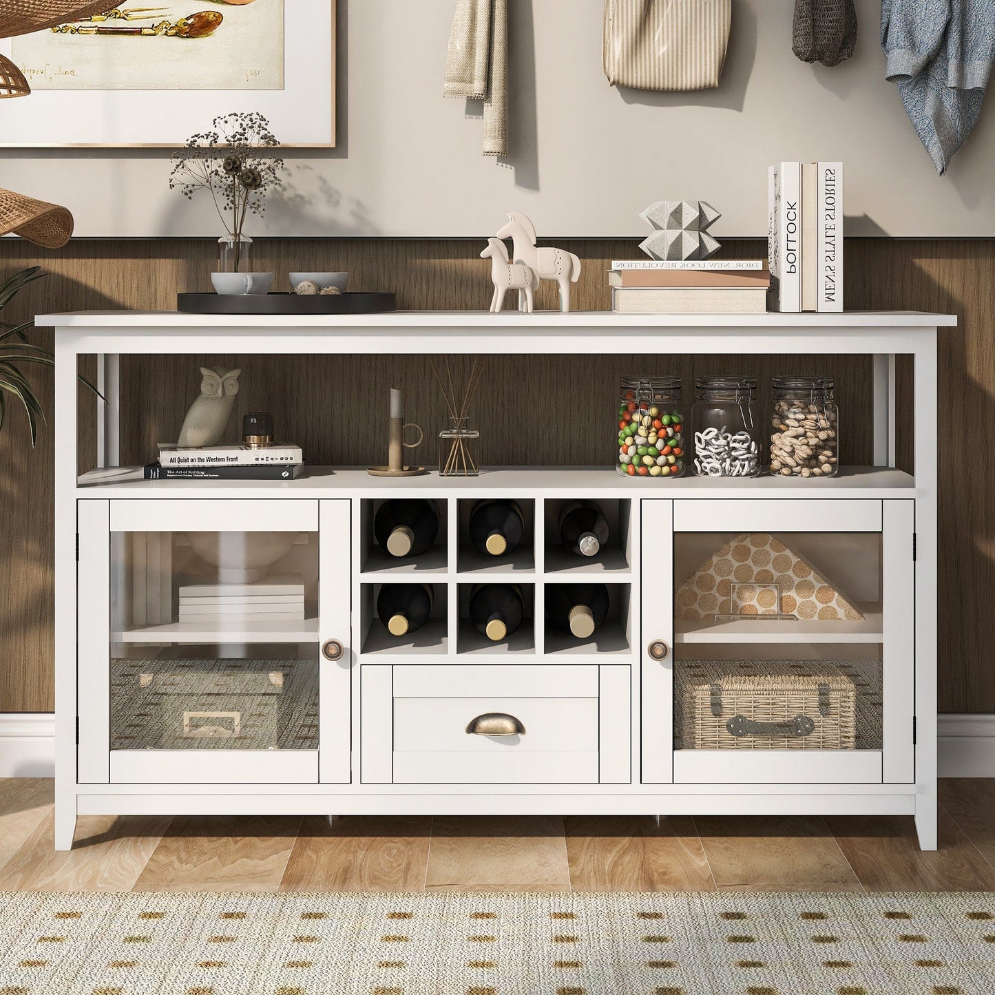 1st Choice Furniture Direct Console Table 1st Choice Modern Console Table 51.2'' w/ Large Storage & Small Spaces