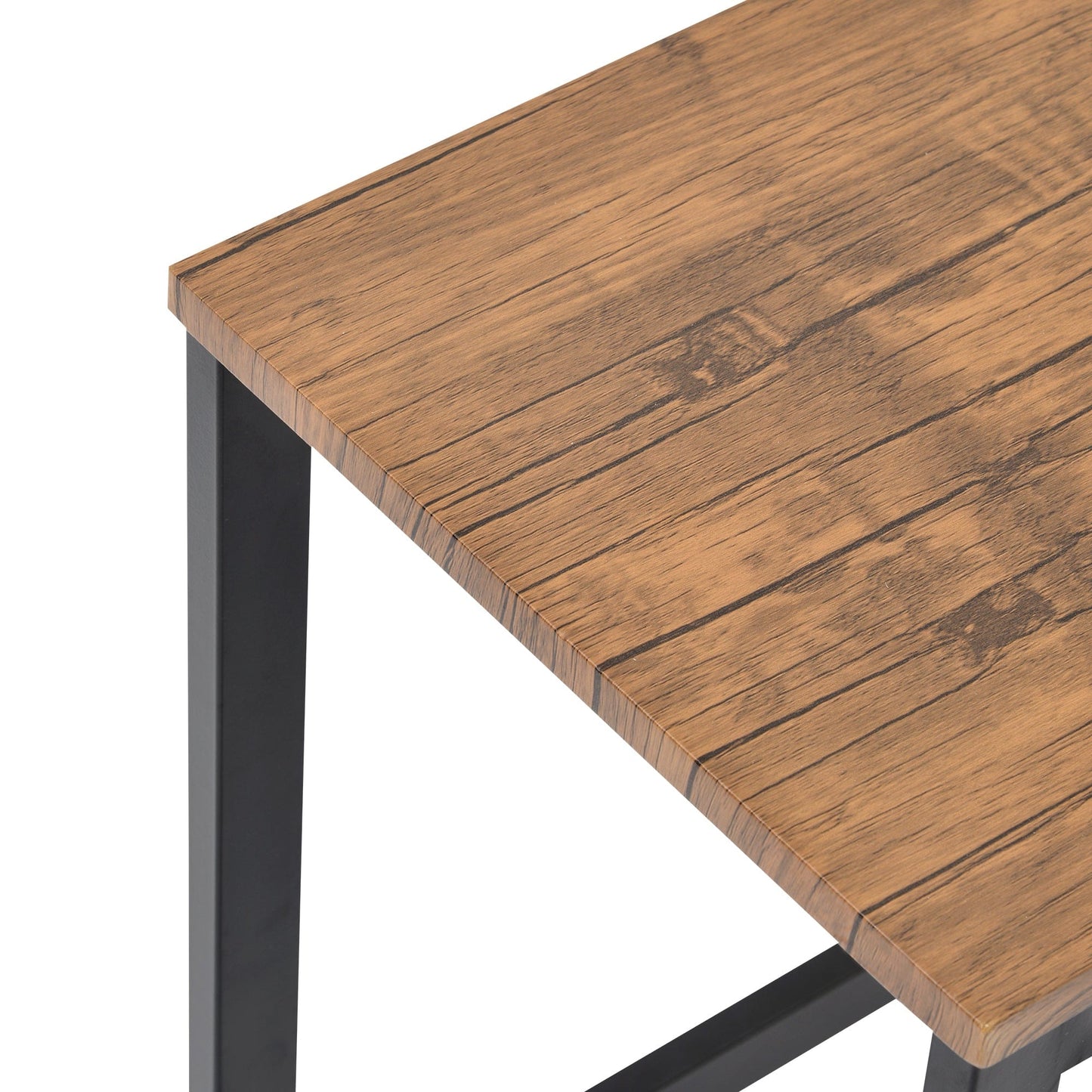 1st Choice Furniture Direct Counter Dining Set w/Stools 1st Choice 5-Piece Brown Kitchen Counter Height Table Set with 4 Chair