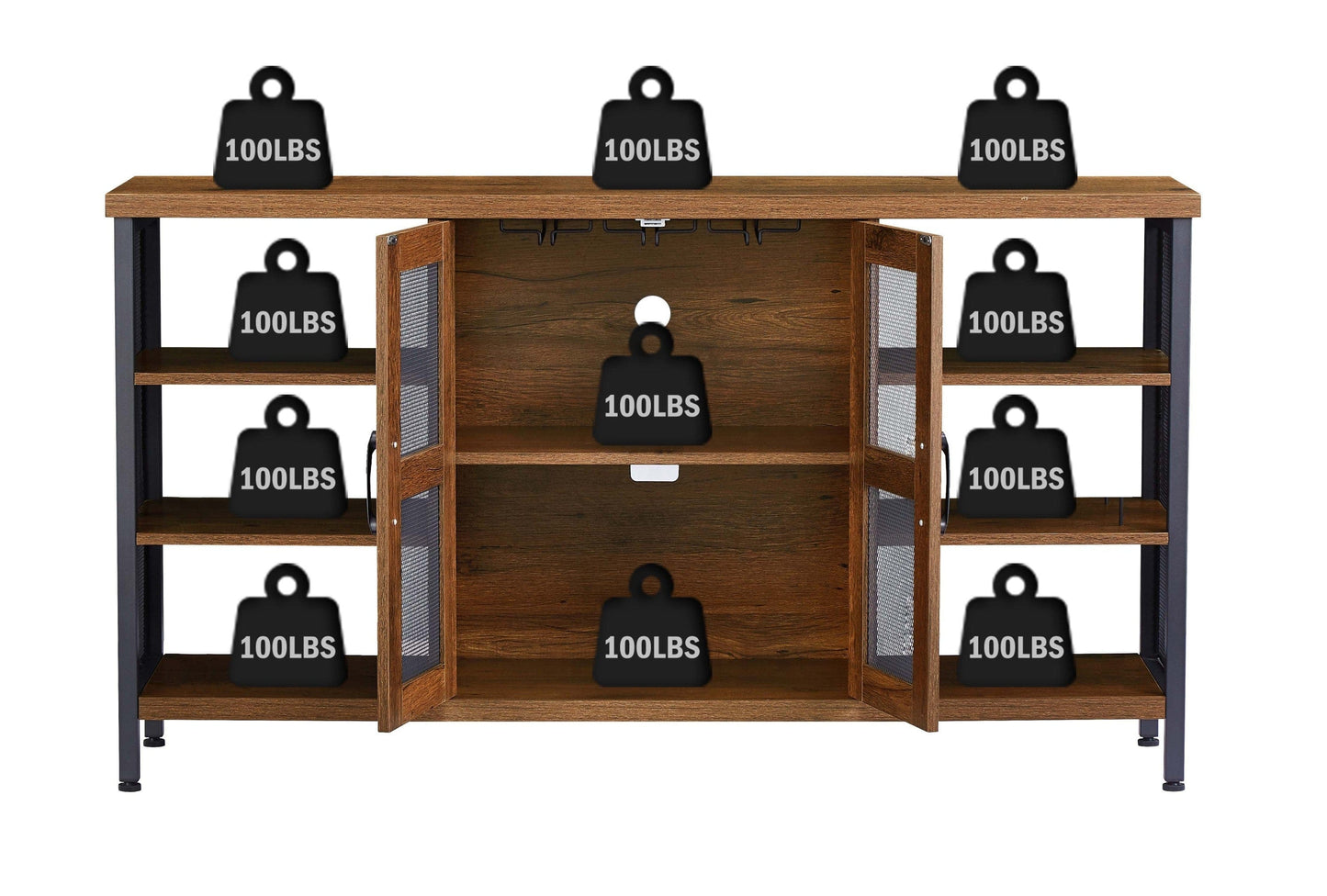 1st Choice Furniture Direct Wine Cabinet 1st Choice Industrial Wine Home Bar Cabinet with Liquor Storage