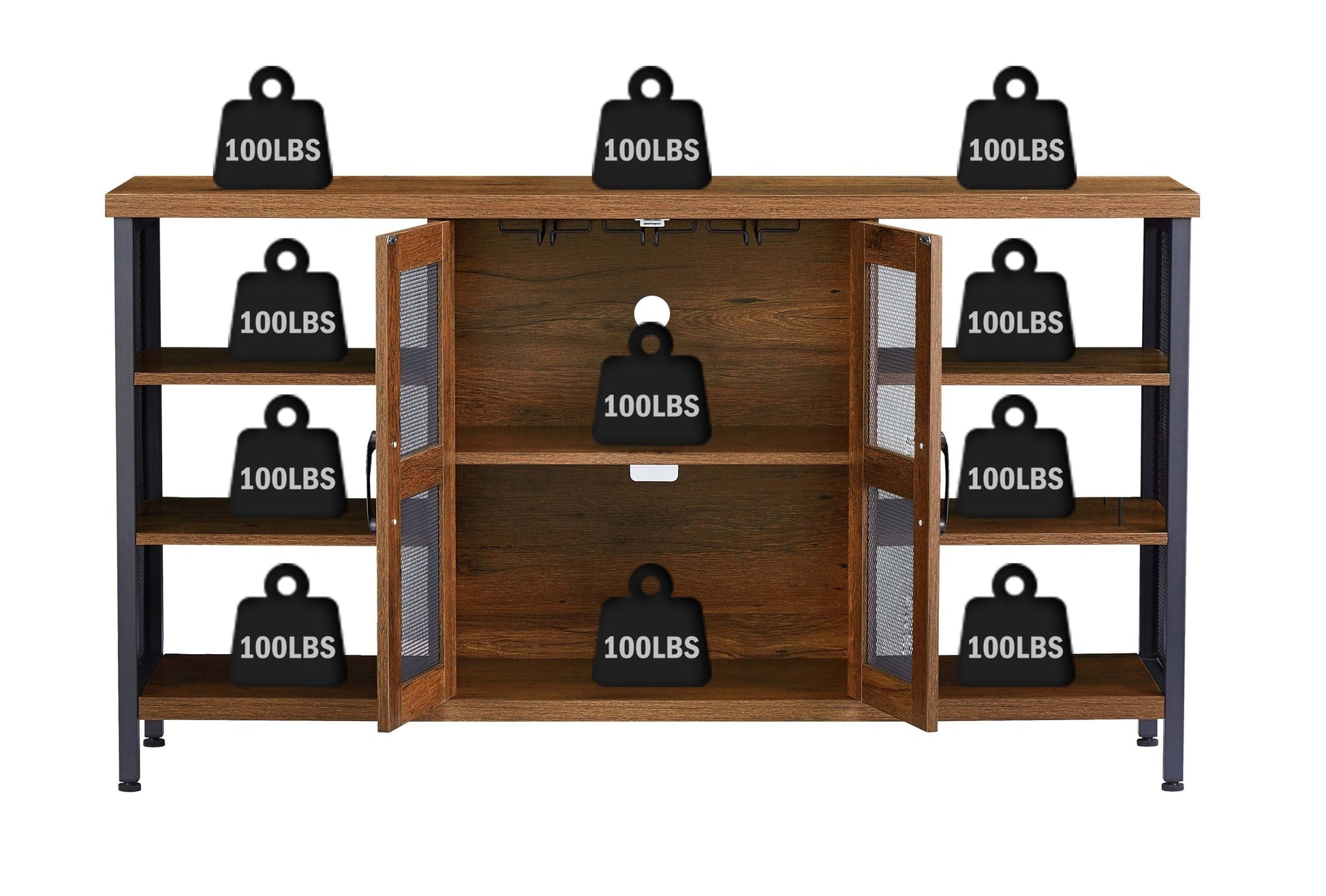 1st Choice Furniture Direct Wine Cabinet 1st Choice Industrial Wine Home Bar Cabinet with Liquor Storage