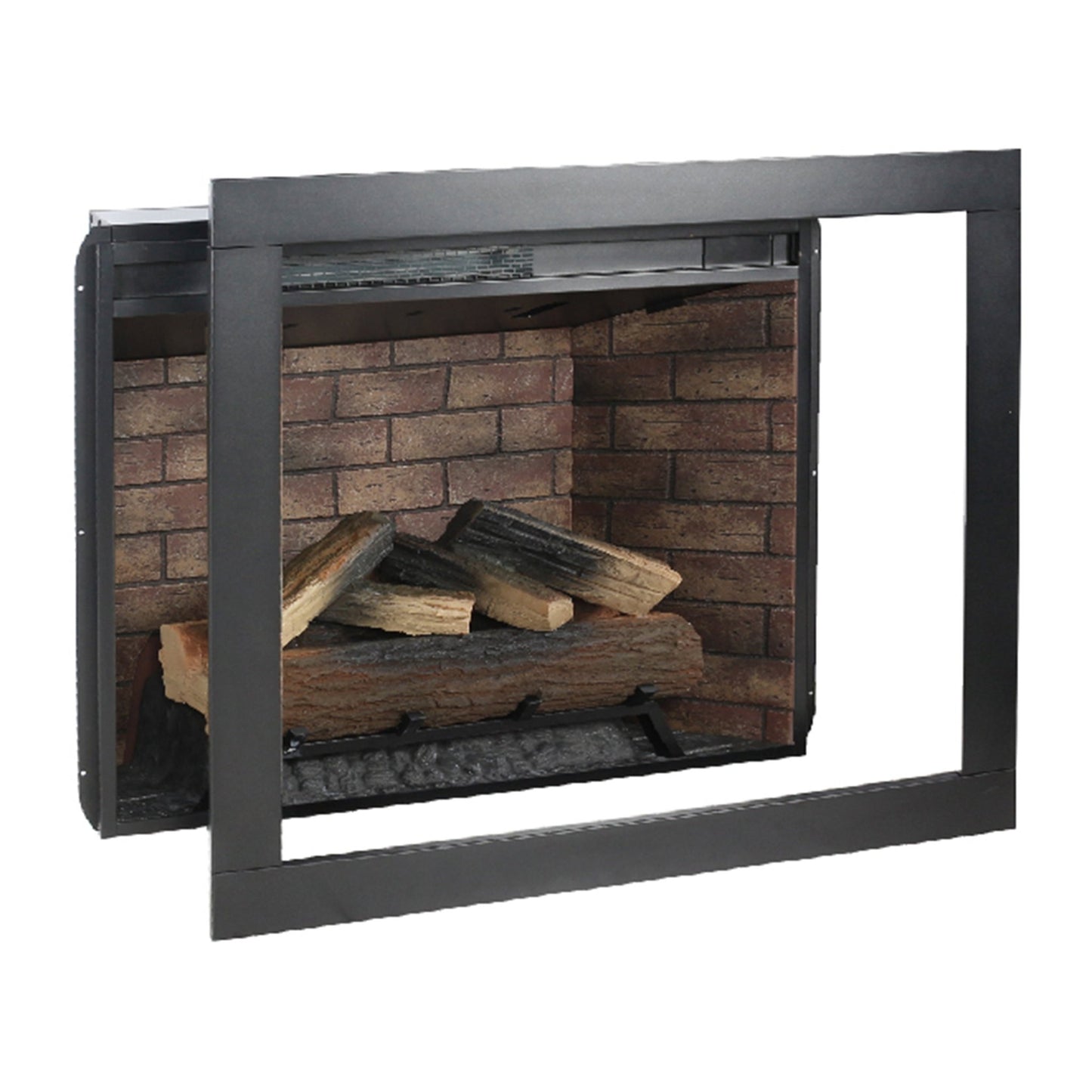 33 inch Infrared Electric Fireplace with Removable Trim kit Insert, Touch Panel Home Decor Heater, Smokeless Firebox With Fire Crackling Sound - 1st Choice Furniture Direct