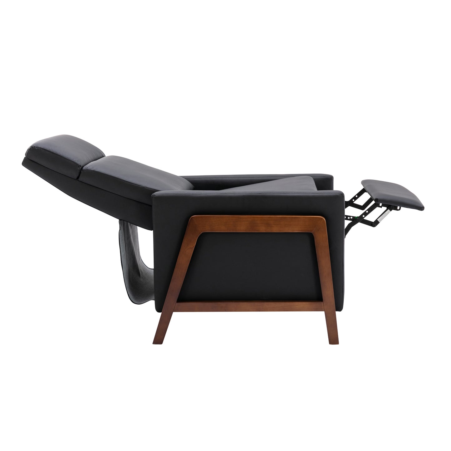 1st Choice Wood-Framed PU Leather Recliner Adjustable  Home Chair