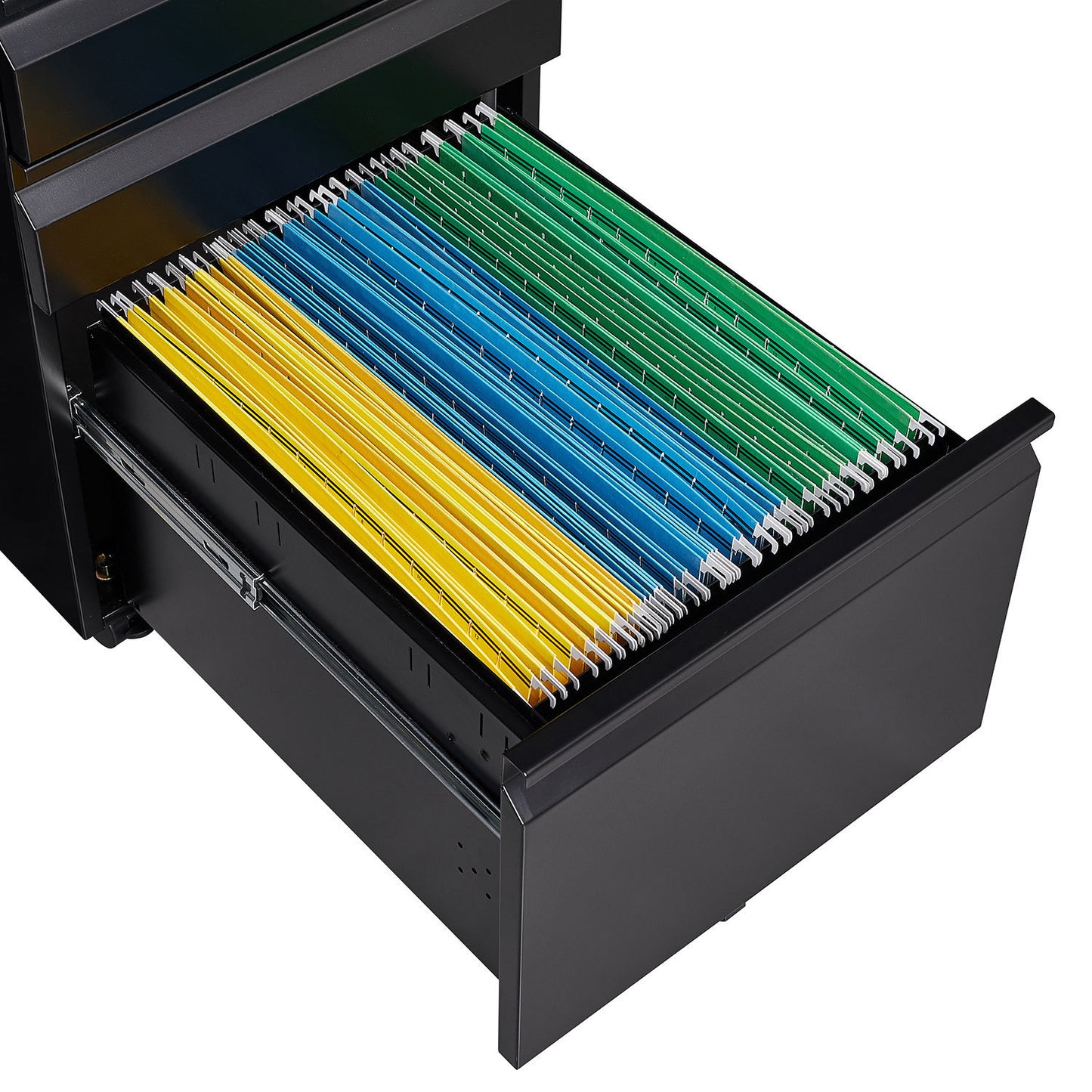 1st Choice 3-Drawer Mobile File Cabinet with Lock Office Storage Filing Cabinet