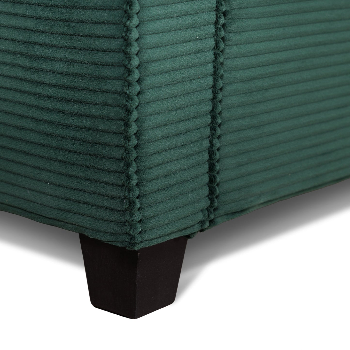 57' Modern 2 - Seater Corduroy Sofa With Removable Backrest & Seat Cushions,Padded Armrests,High Rebound Sponge Filled with Solid Wood and Composite Frame,Easy Assembly For Living Room,Bedroom,Office. - 1st Choice Furniture Direct