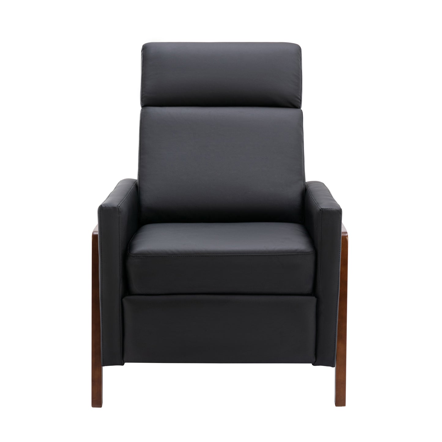 1st Choice Wood-Framed PU Leather Recliner Adjustable  Home Chair