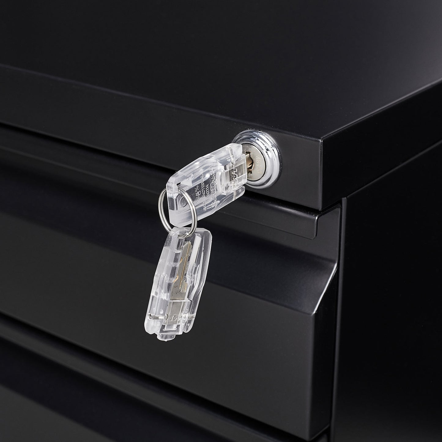 1st Choice 3-Drawer Mobile File Cabinet with Lock Office Storage Filing Cabinet