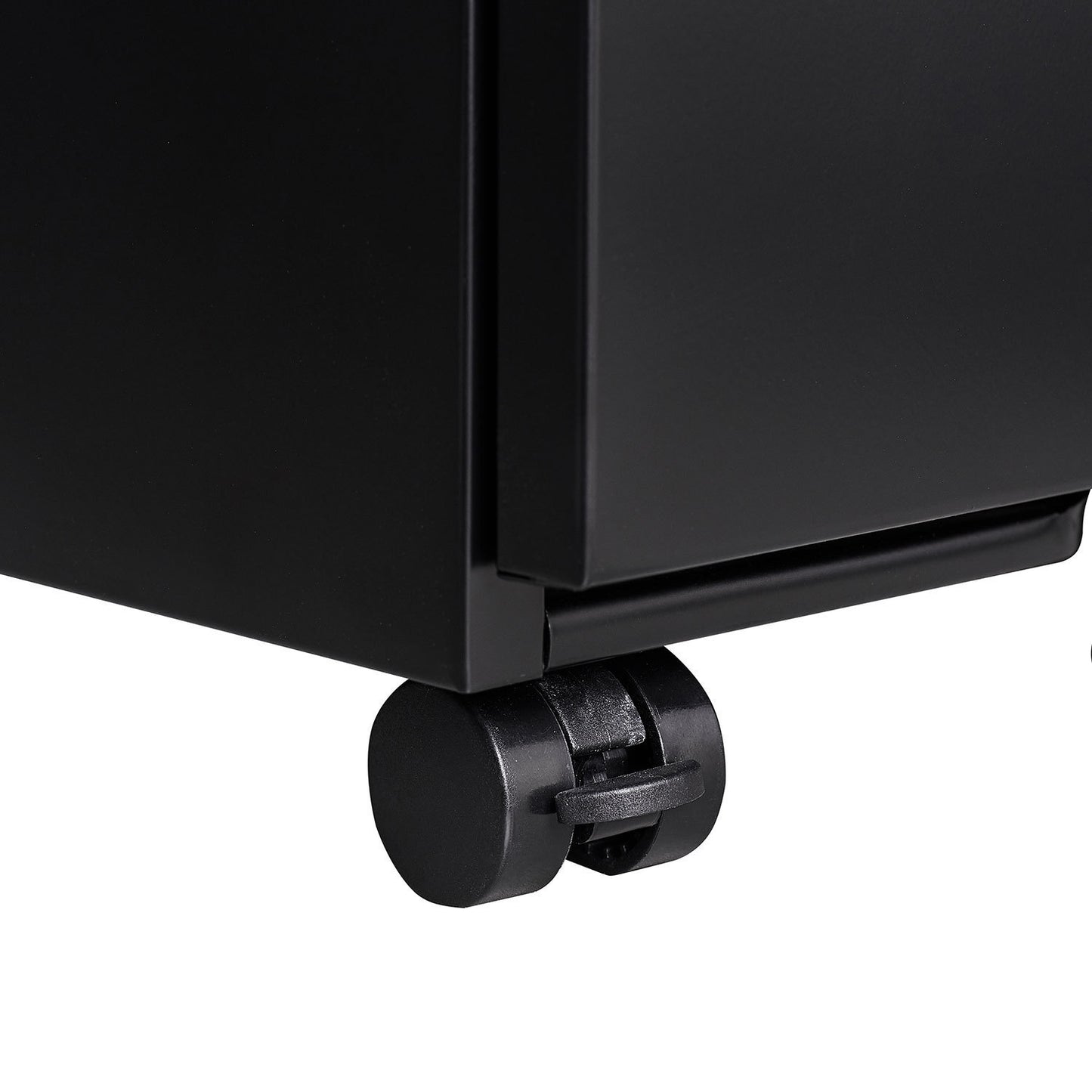 1st Choice 3-Drawer Mobile File Cabinet with Lock Office Storage Filing Cabinet