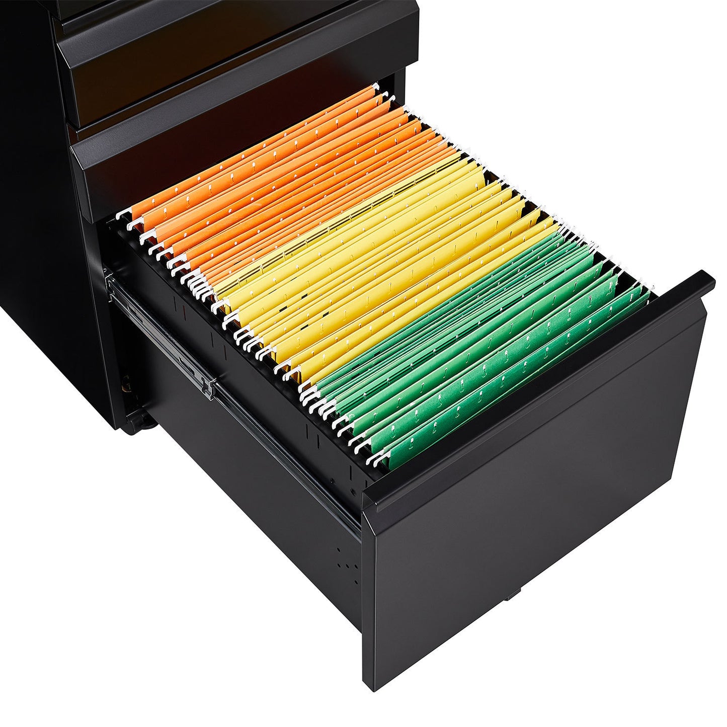 1st Choice 3-Drawer Mobile File Cabinet with Lock Office Storage Filing Cabinet