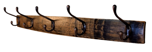 William Sheepee Shooter's Whiskey Stave Coat Rack- SHO117