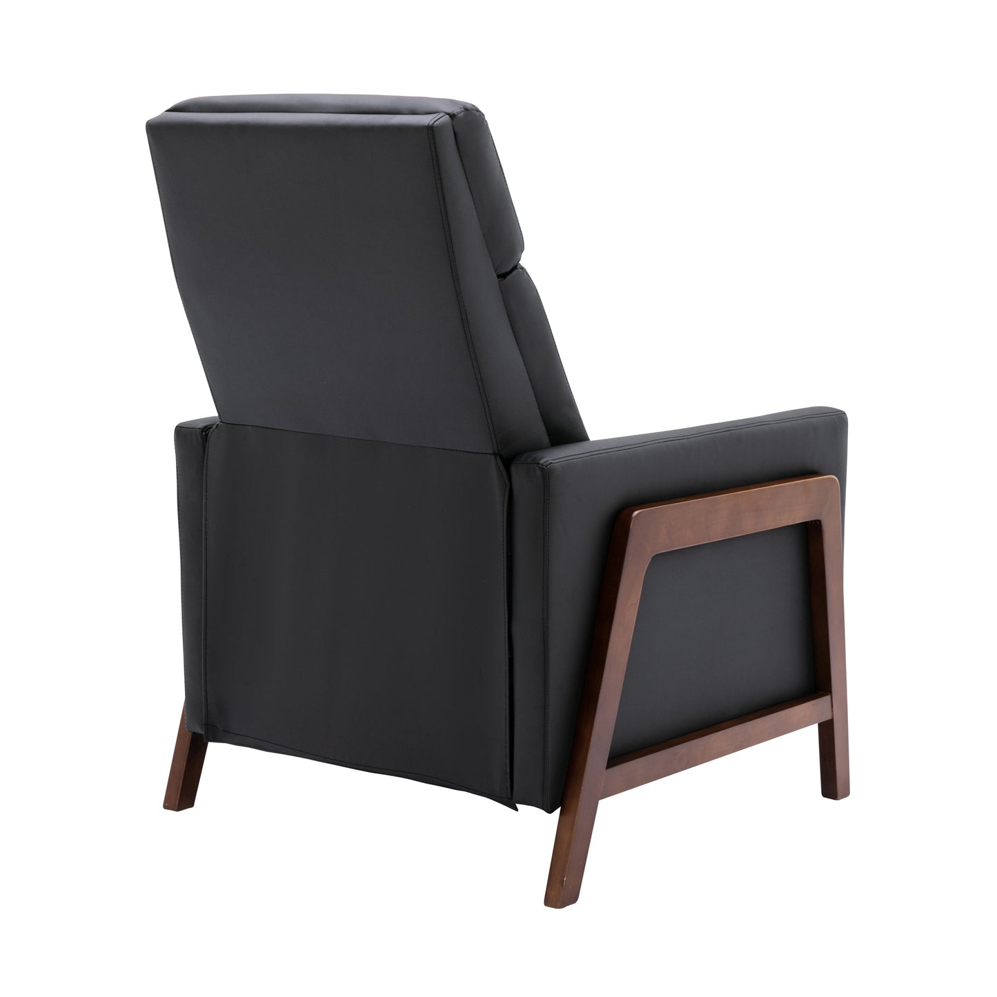1st Choice Wood-Framed PU Leather Recliner Adjustable  Home Chair