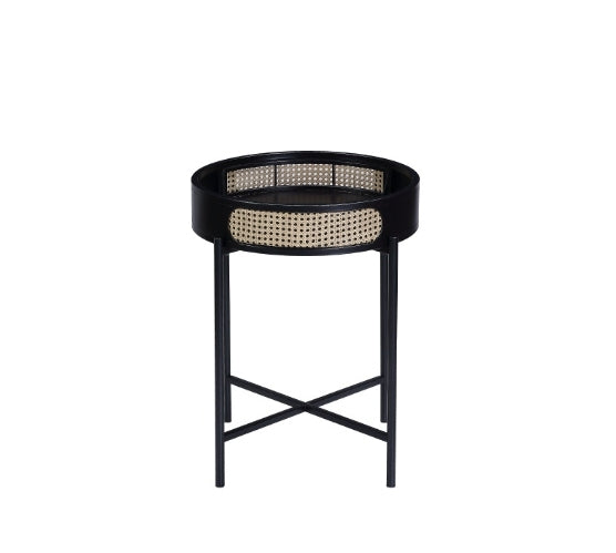 Colson Black Finish End Table - 1st Choice Furniture Direct
