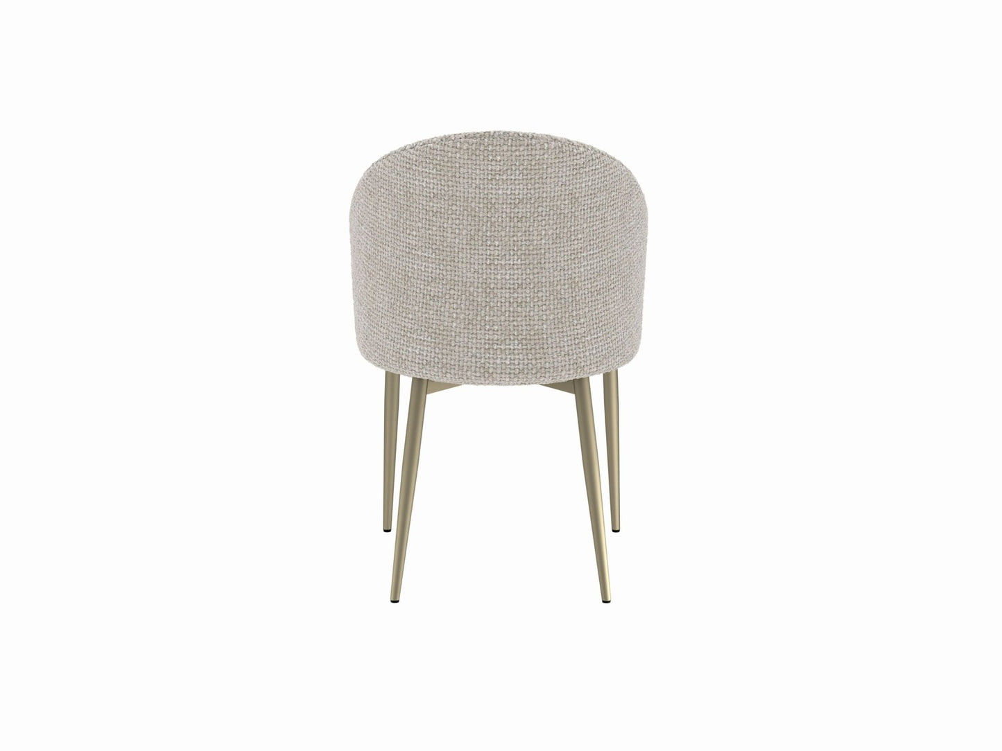 Cora Champagne Fabric Side Chair (Set of 2) - 1st Choice Furniture Direct