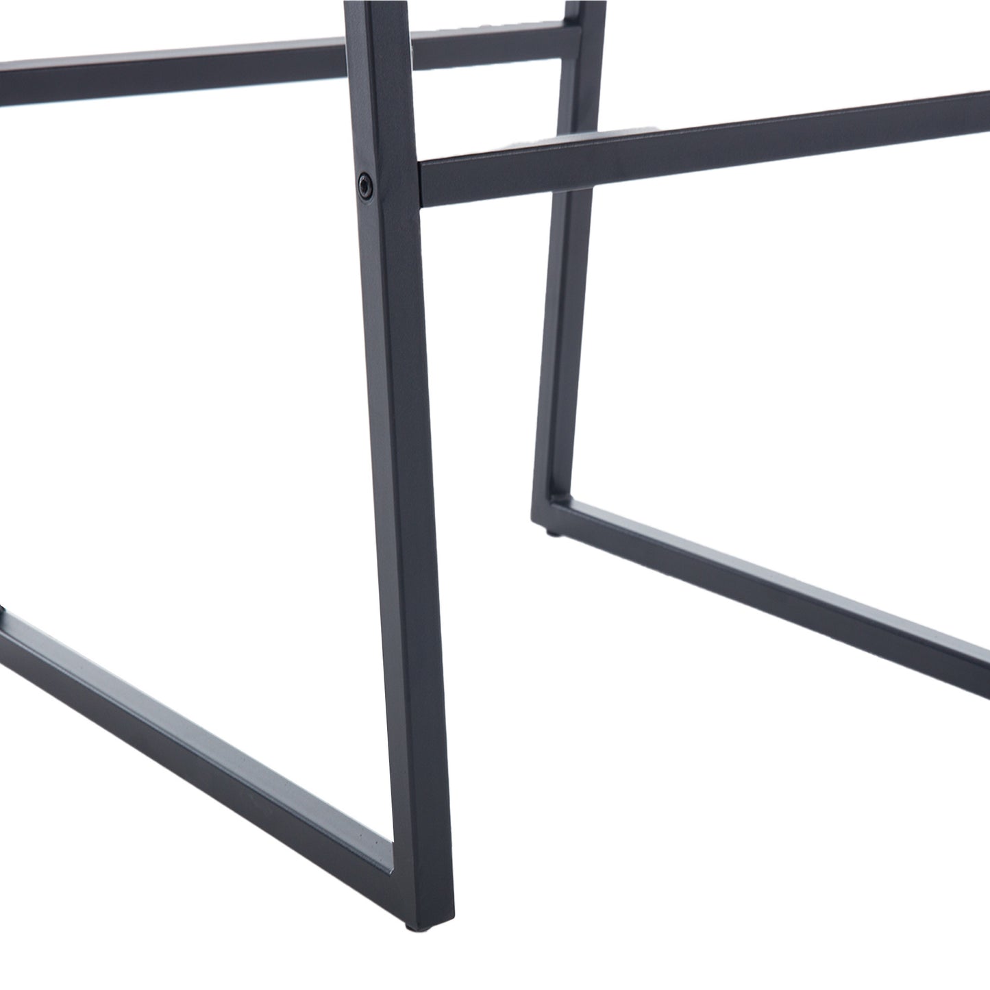 1st Choice Upholstered PU Leather Kitchen Bar Stools Set of 2 - Brown