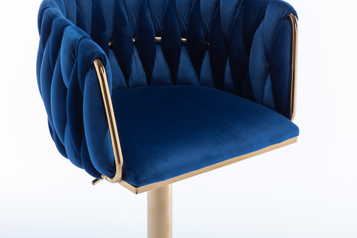 1st Choice 2 Set Bar Stools with Chrome Footrest Base Swivel Height