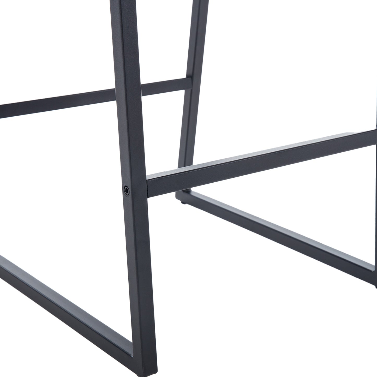 1st Choice Upholstered Kitchen Living Room Low Bar Stools - Set of 2