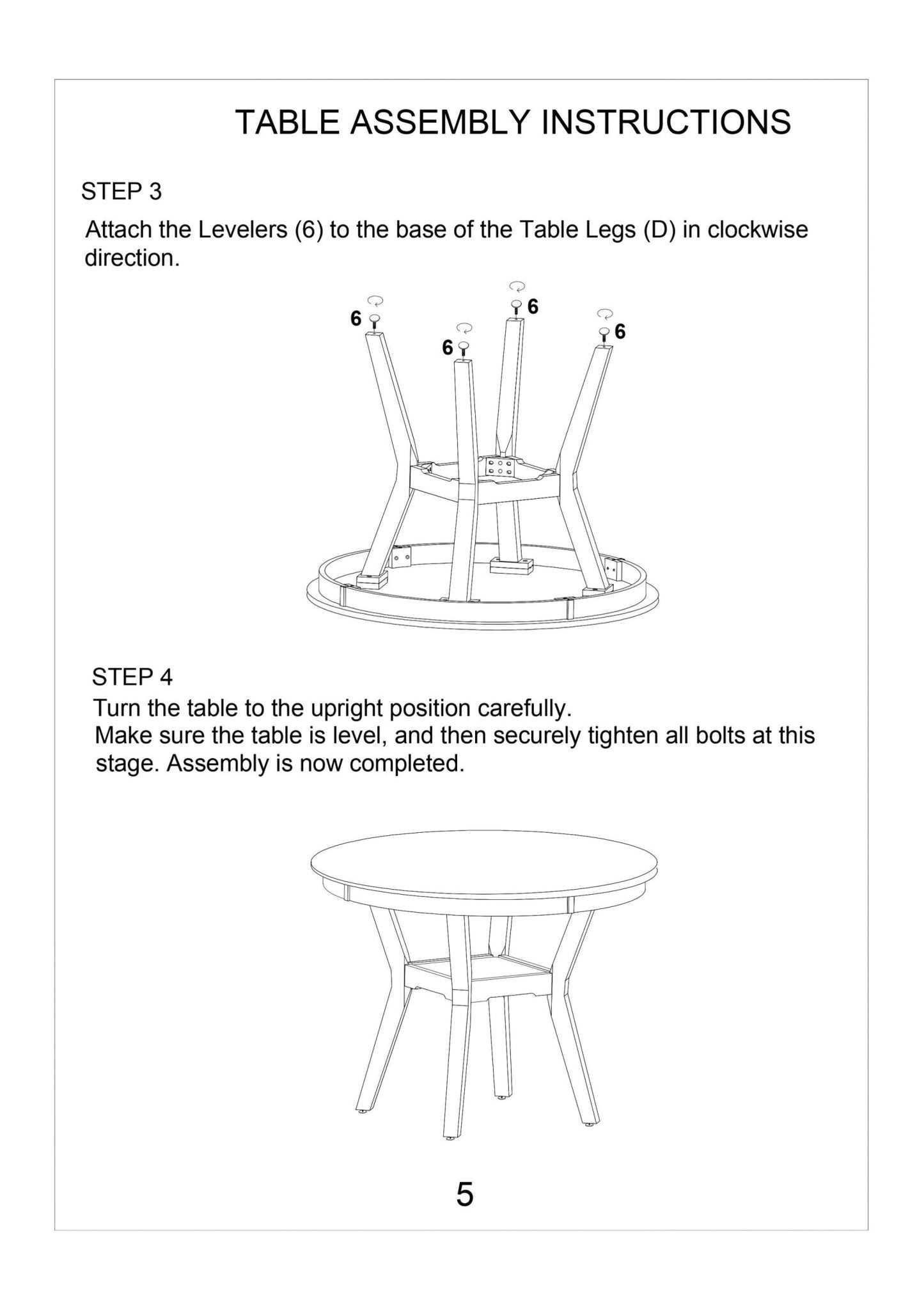 Dining Room Furniture Walnut Rubber wood MDF Round Table 1pc Table w Shelve - 1st Choice Furniture Direct