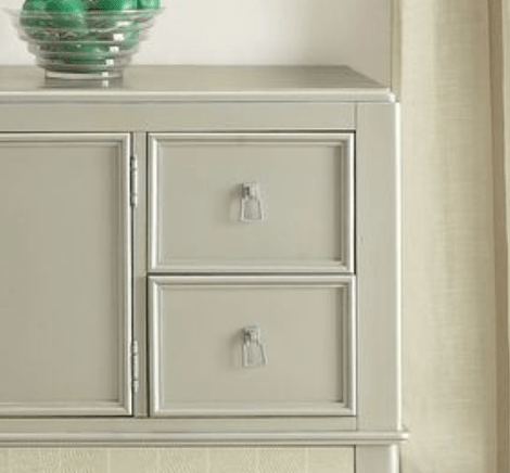 Francesca Champagne Finish Server - 1st Choice Furniture Direct