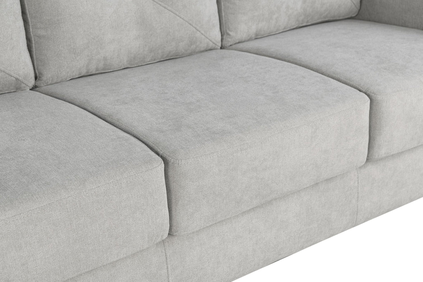 Horatio Taupe Chenille 3 Seater Sofa - 1st Choice Furniture Direct