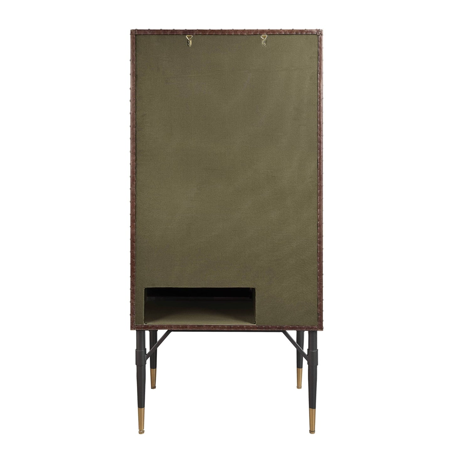 Industrial Aluminum Bar Cabinet | Aviation Style Storage Console - 1st Choice Furniture Direct
