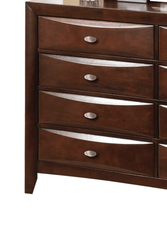 Ireland Espresso Finish Dresser - 1st Choice Furniture Direct