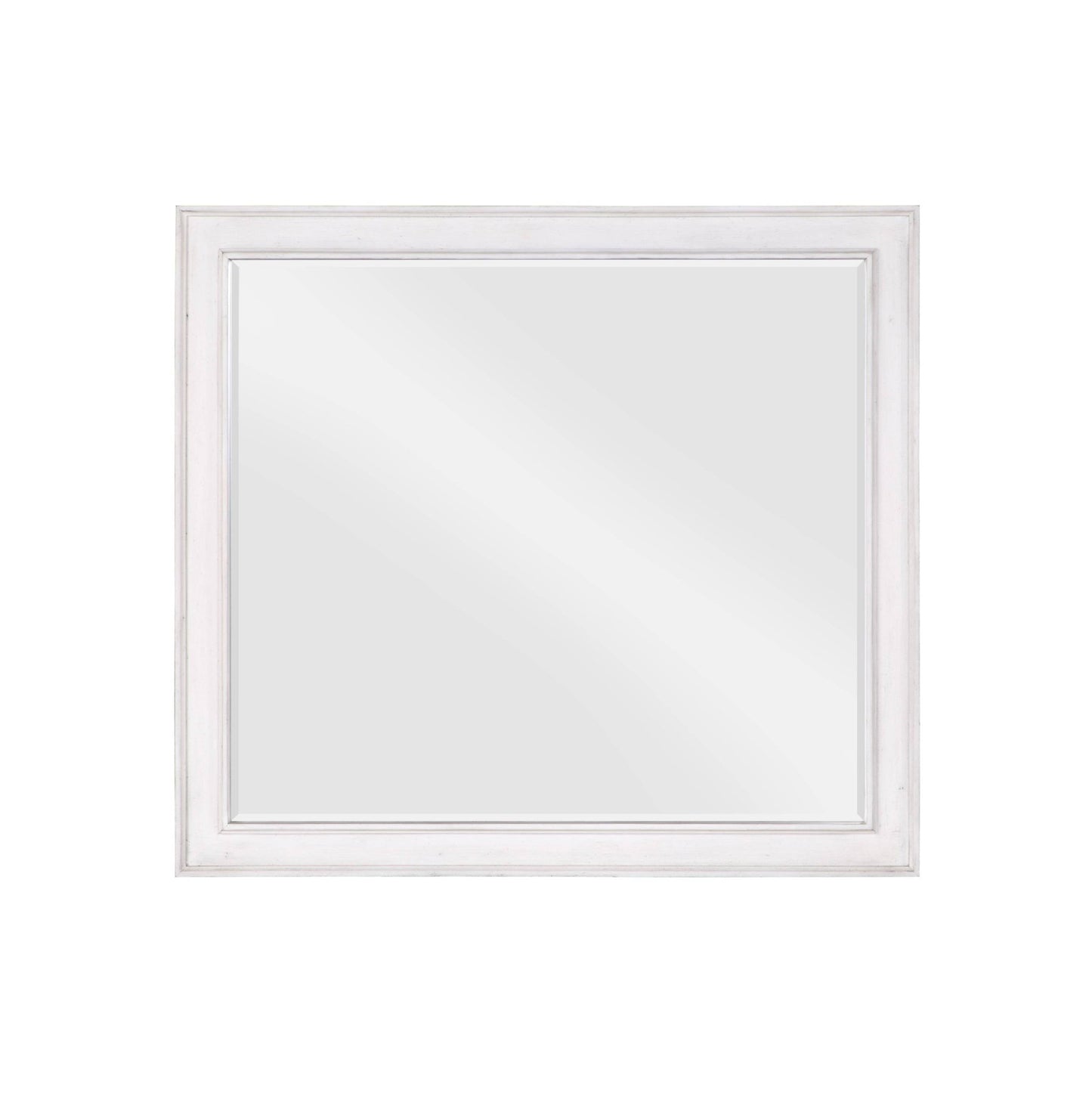 Katia Weathered White Finish Mirror - 1st Choice Furniture Direct