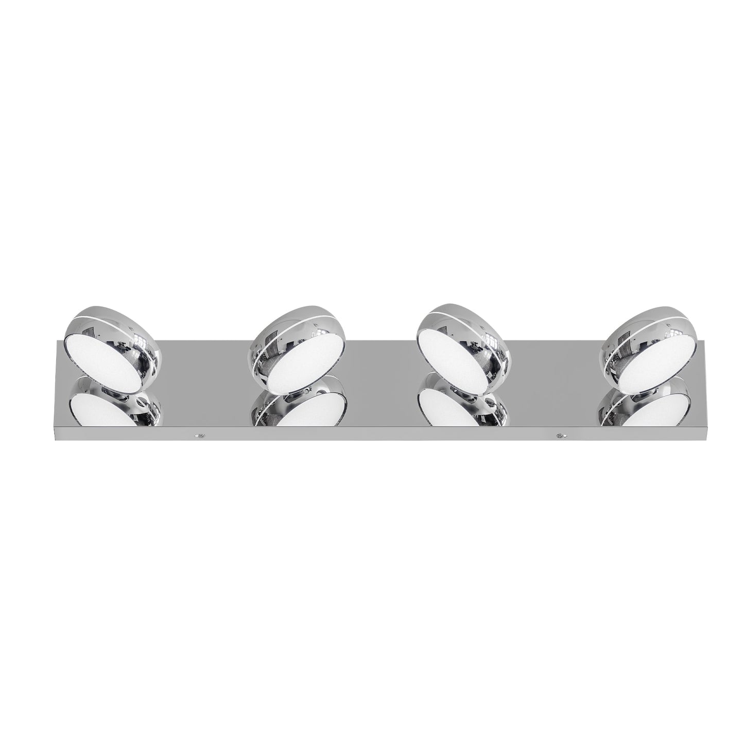 LED Vanity Lights 28in Bathroom Lights Fixtures over Mirror 4 Light LED Lighting Fixture for Bathroom 18W Mirror Lighting Fixture Modern Bath Light Bar Chrome Bath - 1st Choice Furniture Direct