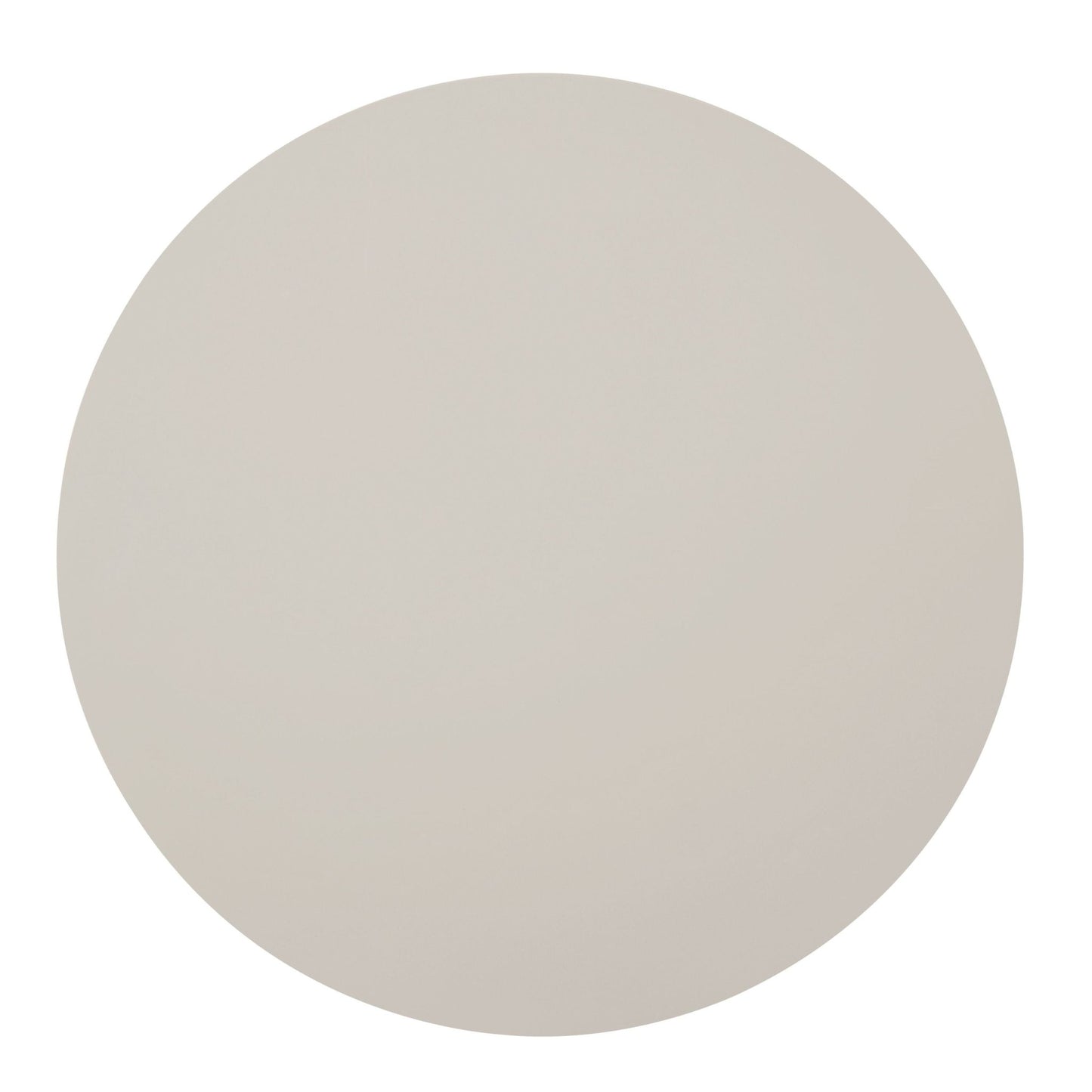 Light Gray Round Coffee Table with Thick MDF Top - 1st Choice Furniture Direct