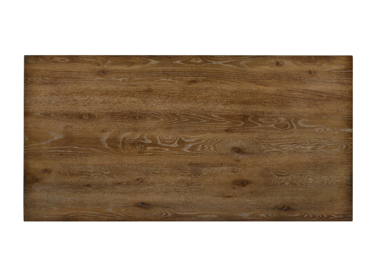Martha II Weathered Oak Finish Counter Height Table - 1st Choice Furniture Direct