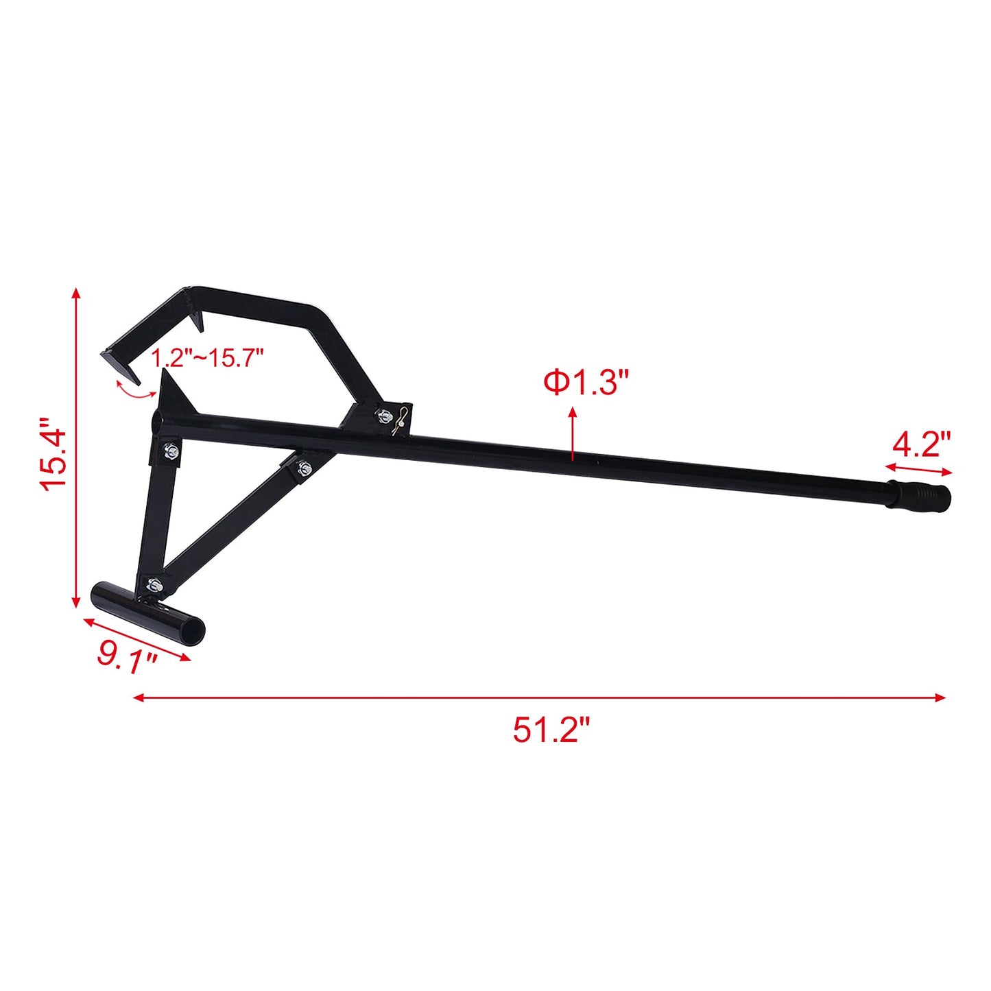 Metal TimberJack Triple Thick Log Lifter Heavy - Duty Log Jack - 1st Choice Furniture Direct
