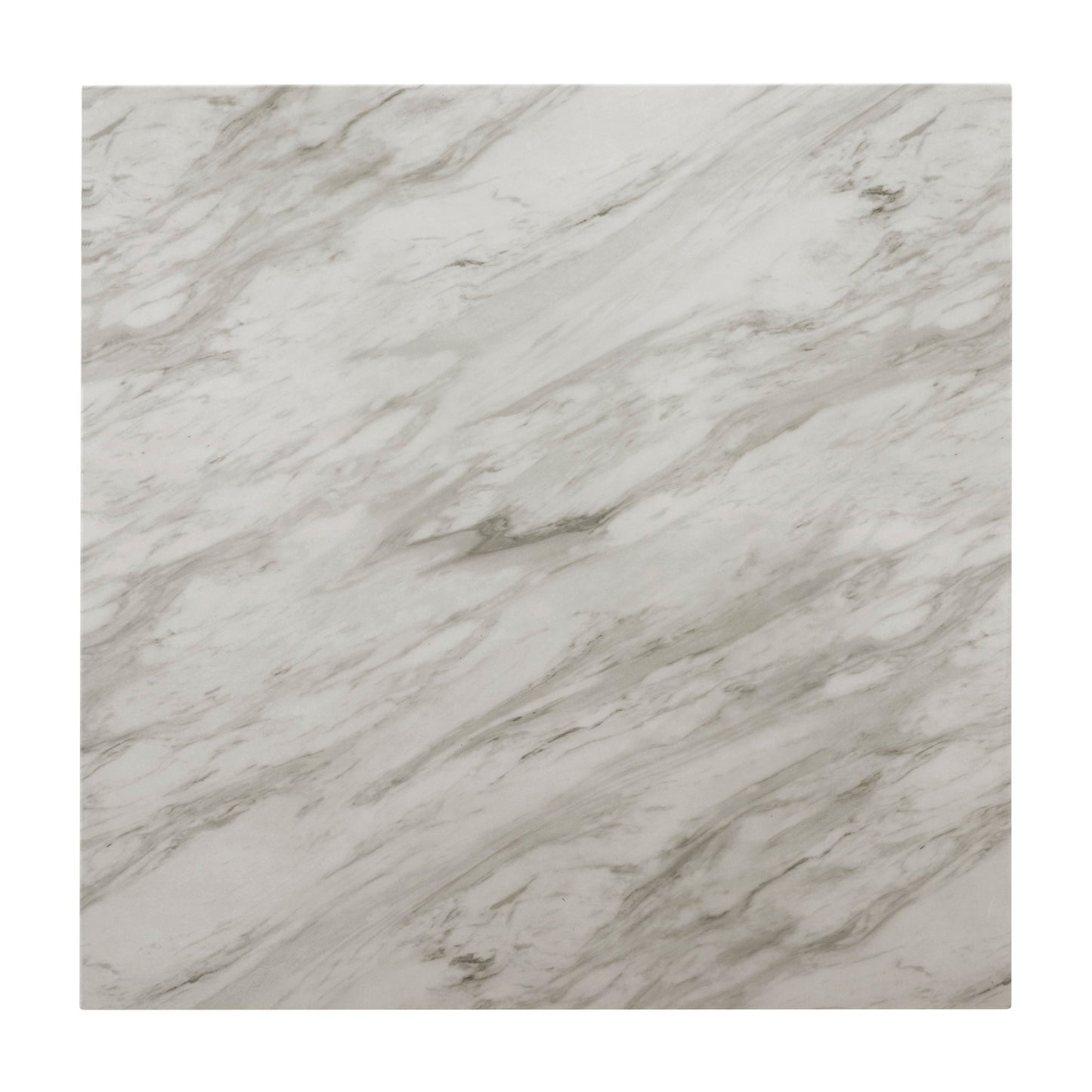 Modern 5pc Counter Height Dining Set with White Faux Marble Table, Black Velvet Upholstered Tufted Nail Head Chairs, Wooden Legs in Black Finish - 1st Choice Furniture Direct