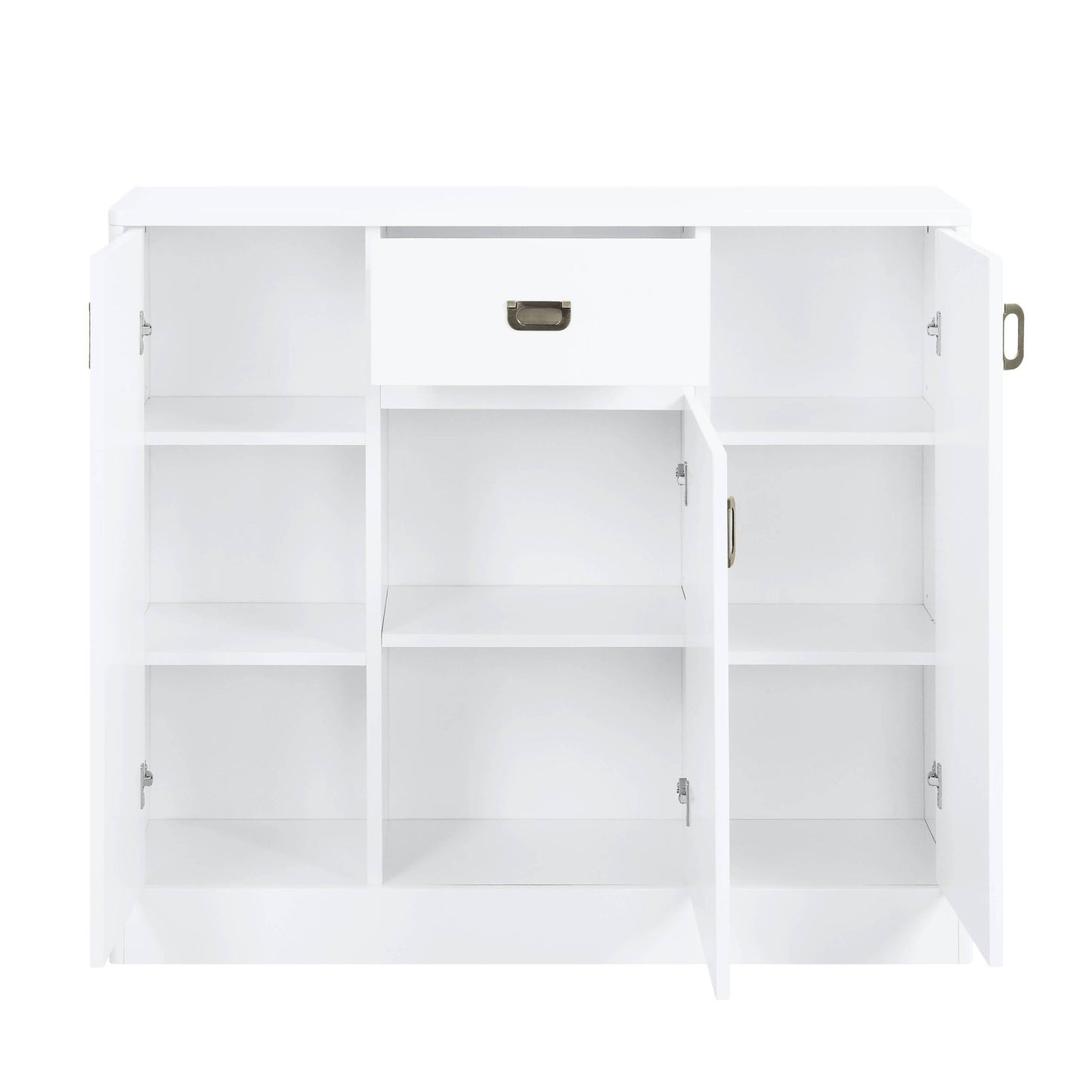 Pagan White High Gloss Finish Server - 1st Choice Furniture Direct