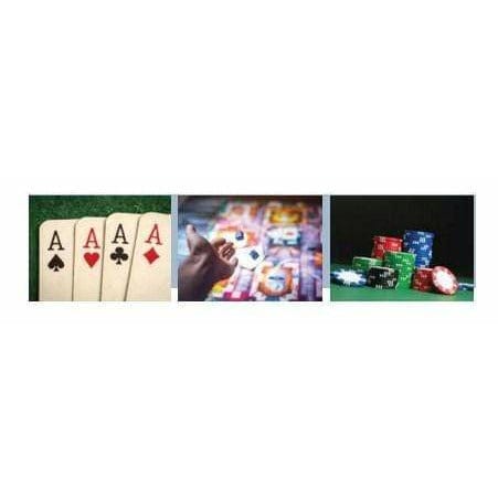 Silverline Flip Top Game Table Silverline 52" Signature Mission QSWO Leather Insert Flip Top Game Table