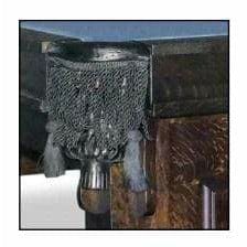 Silverline Game Pool Table Silverline Corona Rustic Hardwood 7' Cherry Pool Table Brown 1531C