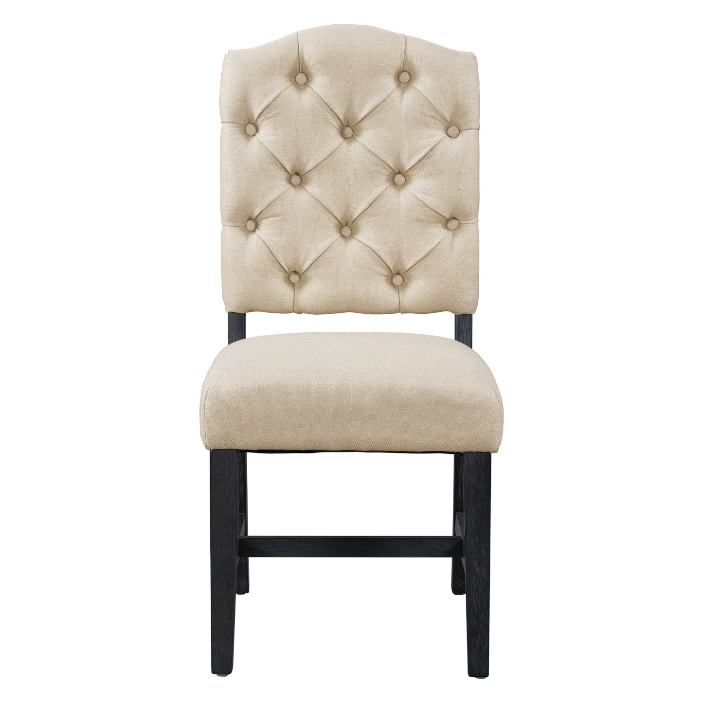 TREXM Retro Style Dining Chair Set with 4 Upholstered Chairs for Dining Room and Living Room (Espresso) - 1st Choice Furniture Direct