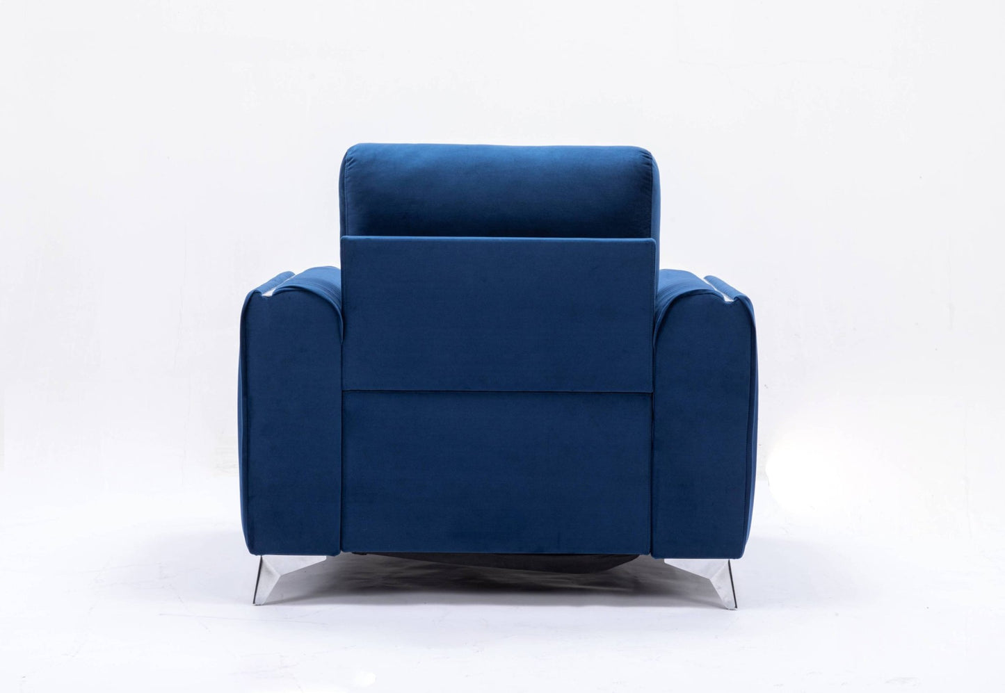 Wenona Blue Velvet Chair - 1st Choice Furniture Direct