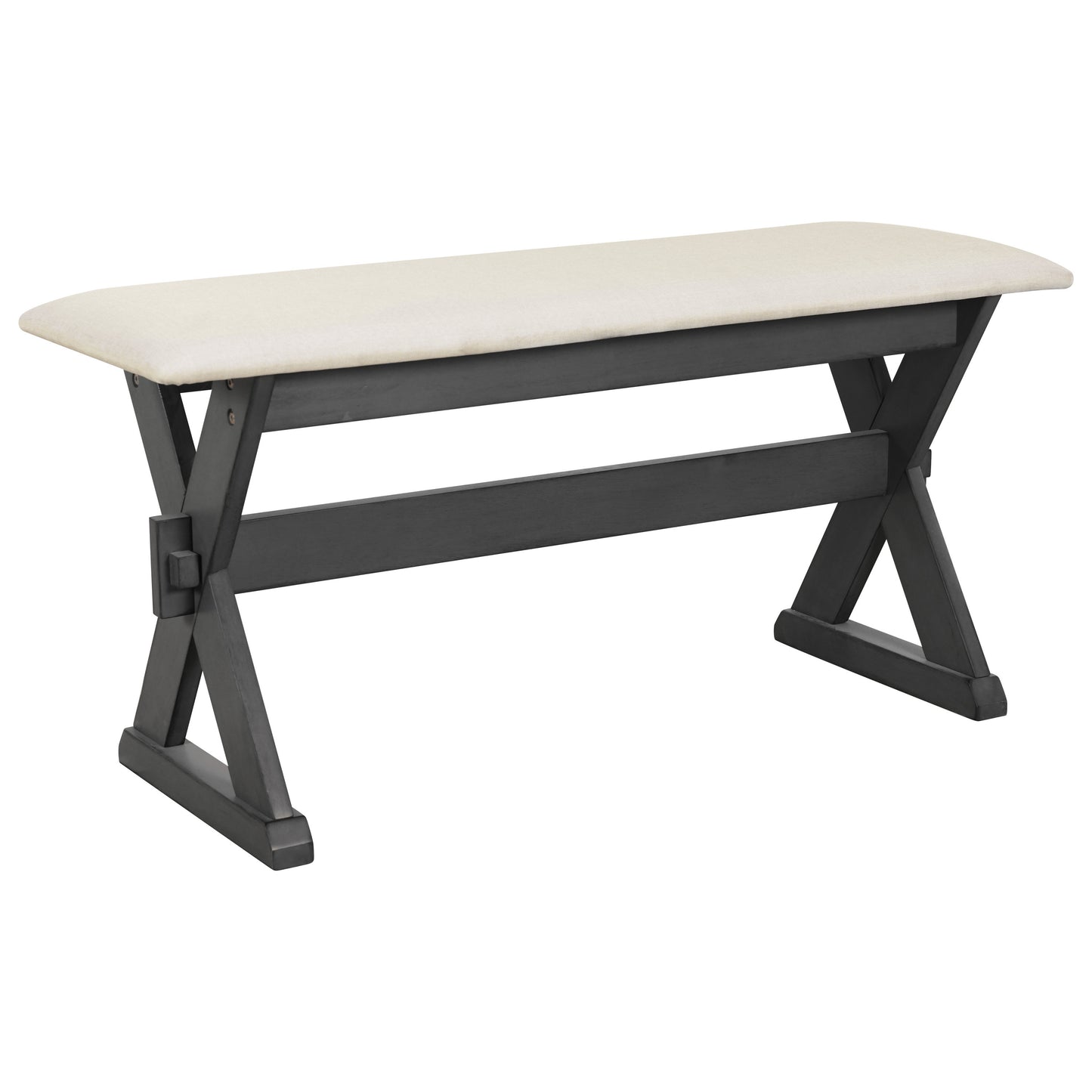 1st Choice Modern 6-Piece Rectangular Rustic Dining Table Set Furniture