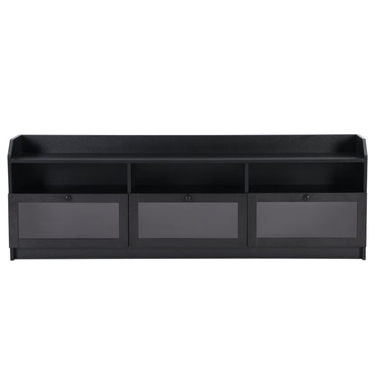 1st Choice Elegant Modern TV Console Table Wall Unit for TVs Up to 65"