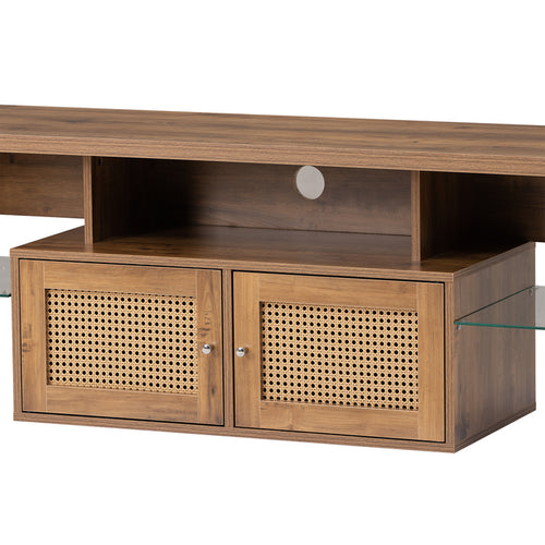 1st Choice Modern 60" TV Stand Cabinet with LED Light Adjustable Color