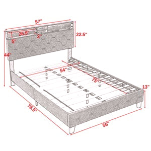 1st Choice Unmatched Durability for Your Comfort Full Size Bed Frame