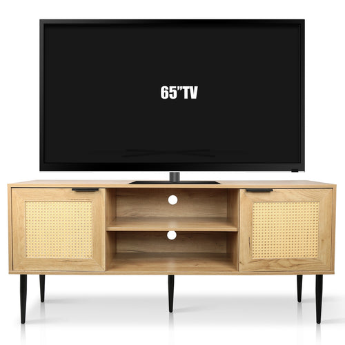 1st Choice Wooden TV Stand Console Table for TVs up to 65 Inches