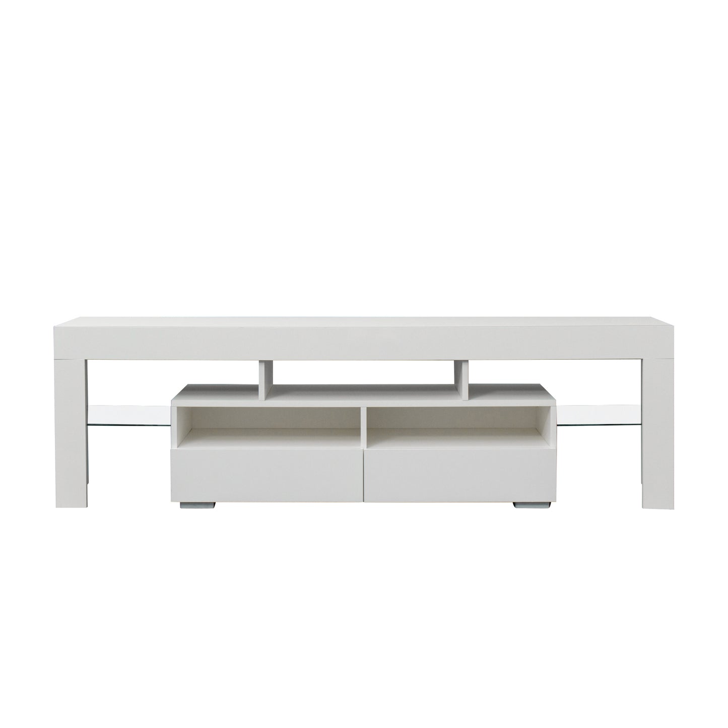 1st Choice Modern Living Room Furniture TV Stand Cabinet in White