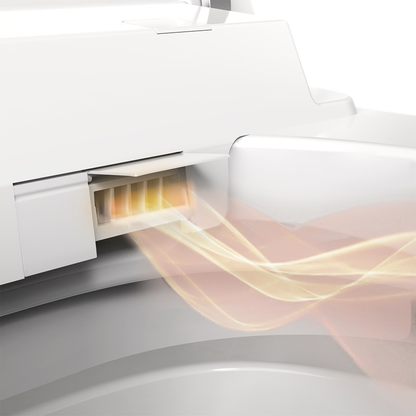 Smart Toilets with  Heated Seat,Auto Flush,AUTO Open&Close,Warm Dryer,Foot Sensor,Night Light,Remote Control